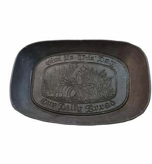 Vintage Wilton Armetale Pewter Bread Serving/Trinket Plate